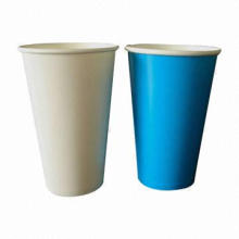 Disposable Cold Drink Paper Cup with 16oz, Ideal for Promotion